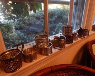 Russian tea cup holders.
