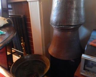 Copper pots