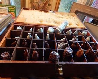Ceramic chess set