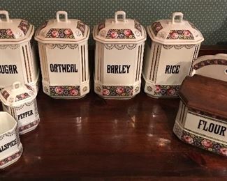 Vintage cannisters