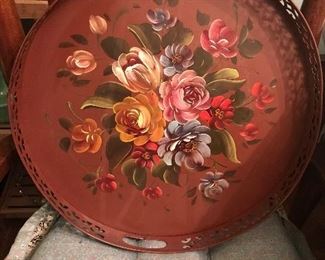 Painted tray