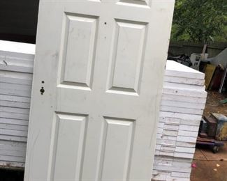 36x80 Exterior Masonite Doors. 21 Total (15 left, 6 right)