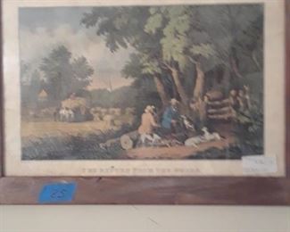 Currier and Ives print