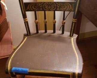 Paintef Hitchcock chair