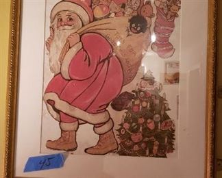Santa illustration