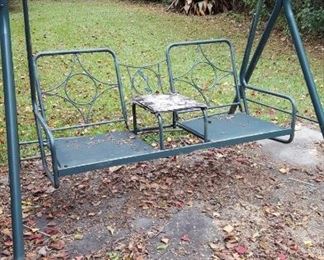 Double swing and frame