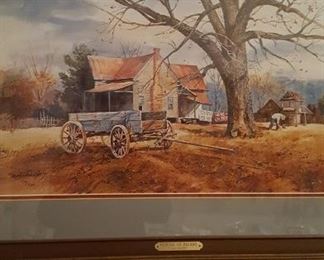 Picking up Pecans by Jack DeLoney