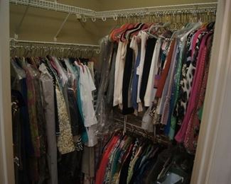 Clothing items Size range 14