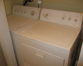 Kenmore washer and dryer