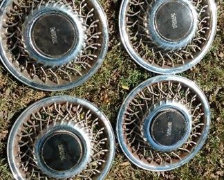 Set of 4 1991 Chrysler Imperial hubcaps