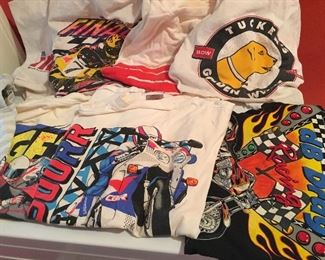 vintage Motocross shirts, 90's, as is, some are shredded