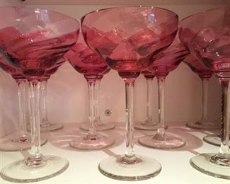 Cranberry Optic Swirl, 