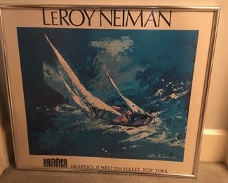 LeRoy Neiman NYC gallery poster