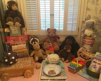 Retro and vintage games and toys