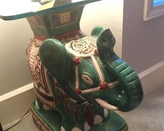 Hollywood regency elephant jardiniere