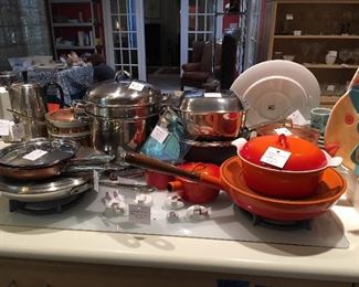 Nescoware, All-Clad etc.Williams sonoma