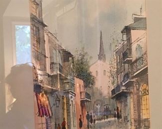 New Orleans print by Nestor Fruge