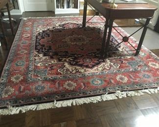 India Hariz, 9.10 x 7.9 with pad, $550.