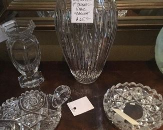 Waterford and cut glass