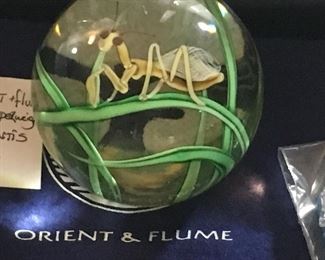 Orient & Flume grasshopper paperweight