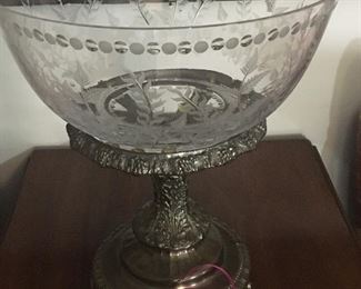 William Yeoward Crystal "Fern" Salad bowl