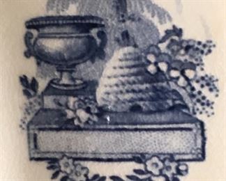 Detail: backstamp on turkey platter
