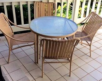 PFL051 Patio Table and Chairs Set