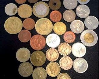 PFL108 Assorted Foreign Coins 