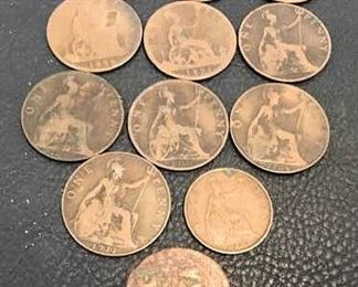 PFL120 UK Great Britain Penny Collection 