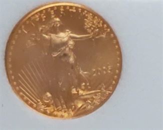 Gold Coins are all 1/10 Oz 999 Pure Gold. Dates are different. I have a total of 28 of these coins to sell.