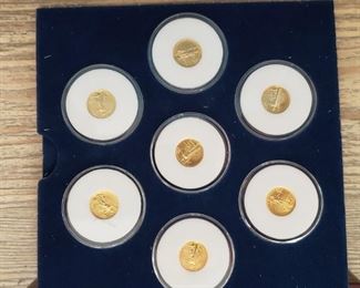 Gold Coins are all 1/10 Oz 999 Pure Gold. Dates are different. I have a total of 28 of these coins to sell