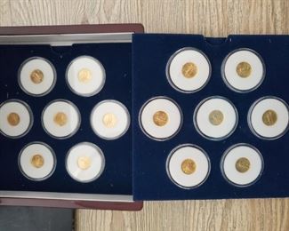 Gold Coins are all 1/10 Oz 999 Pure Gold. Dates are different. I have a total of 28 of these coins to sell