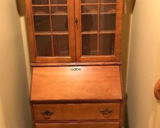 Maple Secretary or use as kitchen cabinet