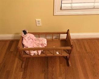 Doll cradle and doll