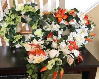 Silk wreaths