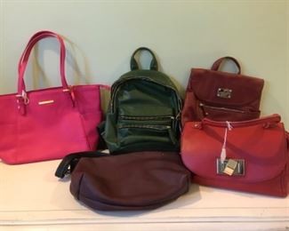 Hand bags including Coach, fossil, Lucky