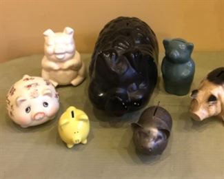 Chalk pigs, cast iron pigs, Bybee pig