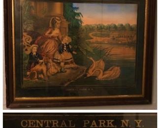 Original H. Schile Lithograph (excellent colors)