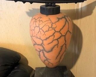 Stunning Raku Vase (signed)
