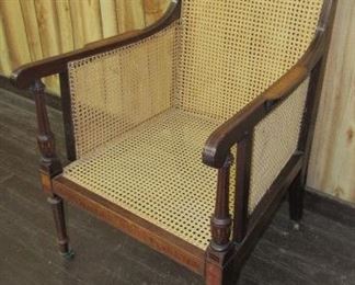 Cane Seat & Back Arm Chair