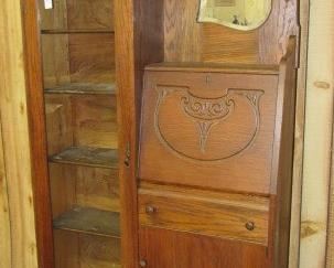 Oak Side by Side Secretary