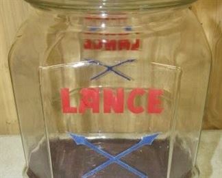 Lance Peanuts Jar