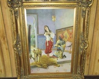 Frame 39" x 51" Oil on Canvas (Canvas is 24" x 36")