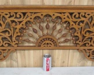 3' Oak Fretwork