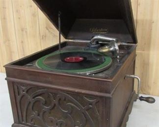 Silvertone Phonograph - Plays!