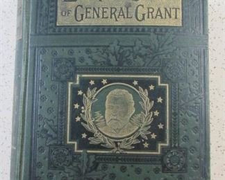 1885 Life & Public Services of General Grant Book