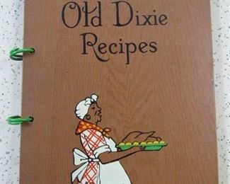 1939 Fine Old Dixie Recipes Book w/Mammy - Complete!