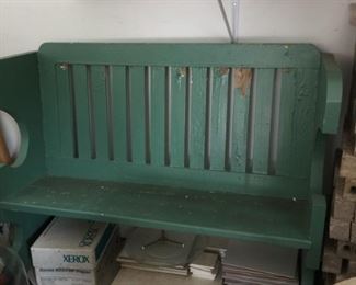 outdoor bench