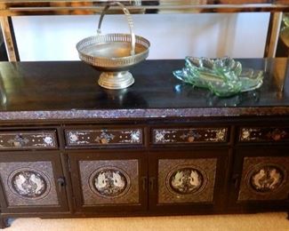 BEAUTIFUL CHEST WITH INLAY