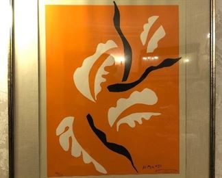 Matisse serigraph 